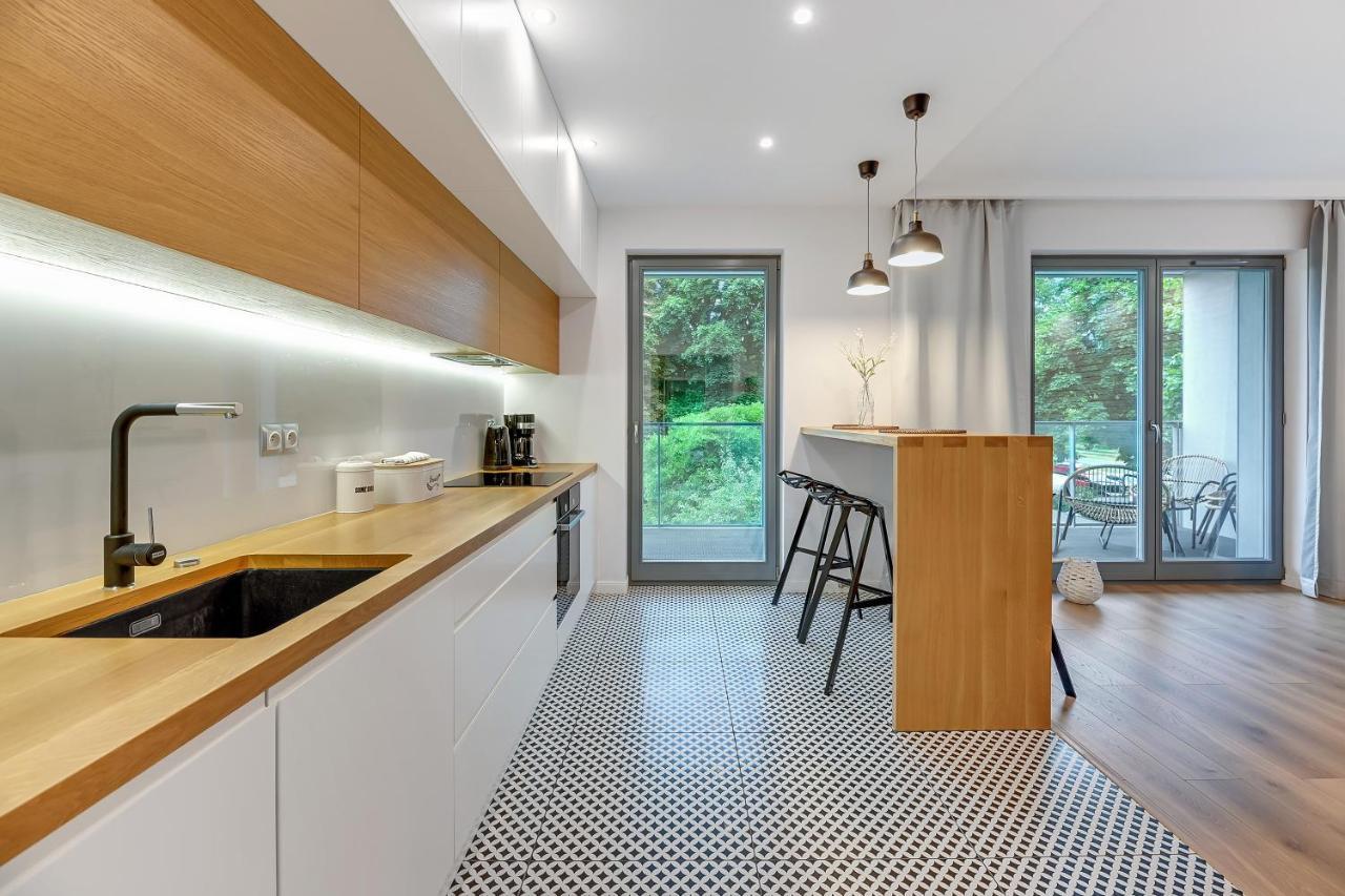 Wave Apartments - Nadmorze 2 กดัญสก์ ภายนอก รูปภาพ